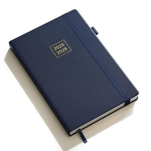DeDe Bee Calendario 2025 – 2026 settimanale, agenda settimanale, calendario dei libri, formato A5, formato A5, multilingue, 1 settimana, 2 pagine, luglio 2025 – dicembre 2026