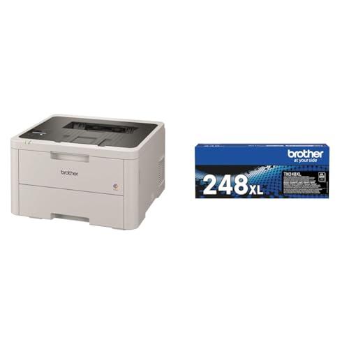 Brother HLL3220CWE Stampante LED a Colori, 18 ppm TN248BKXL toner nero originale fino a 3.000 pagine