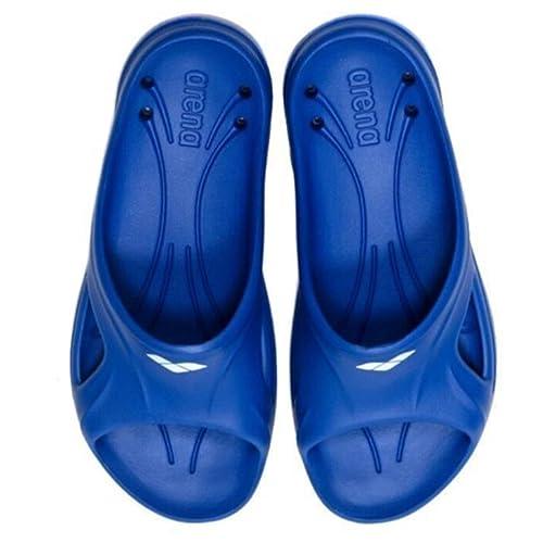 ARENA Hydrosoft II Junior Hook Ciabatte Piscina Bambino Bambina Unisex, Ciabatte Mare e Piscina Ipoallergeniche, Sandali con Soletta Ergonomica e Ottimo Grip sulle Superfici Bagnate, Resistenti Cloro