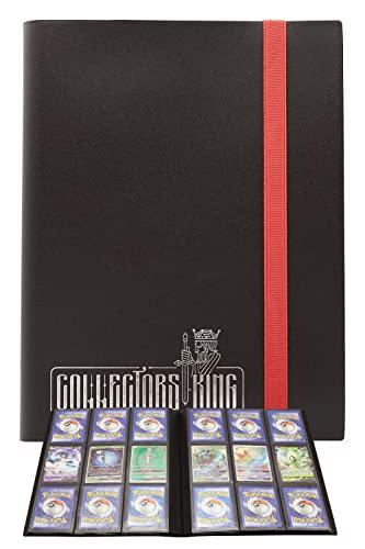 Collectors King Raccoglitore Carte Pokemon - Album Compatibile per 360 Card di One Piece Gx Ex Trainer Go, Yugioh, Mtg Magic - 9 Tasche x Pagina da 9.5x7cm