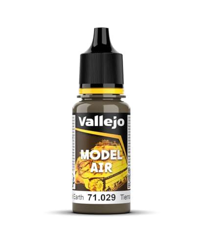 Vallejo Model Air-Colore Acrilico, Marrone (Dark Earth), 17 ml