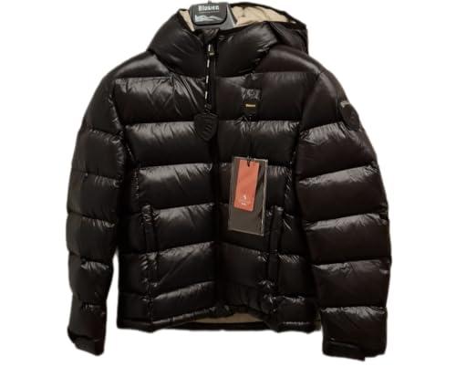 Blauer USA Piumino Invernale,modello Ansel colore nero,Giubbino fitting Regular Imbottito Unisex con doppia tasca,taglia 12 anni