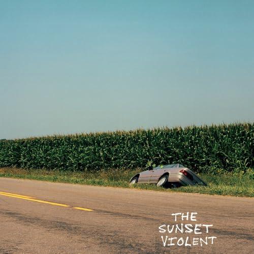 The sunset violet - Petrol blue vinyl