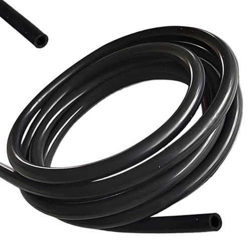 6 Metri Tubo Sottovuoto in Silicone Tubo per Vuoto Auto ID 4 mm OD 8 mm Alta Temperatura Tubo Per Vuoto In Silicone, Tubo Sottovuoto in per Auto per Automobili in Nero