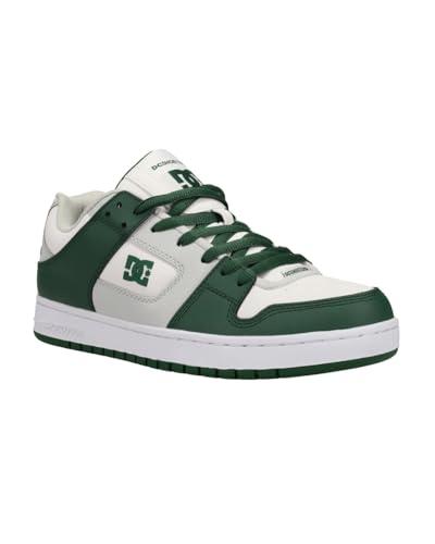 DC Shoes Manteca SE - Scarpe da Uomo in Pelle ADYS100314., Verde, 43 EU