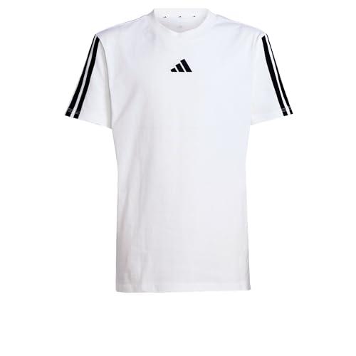 adidas Unisex Essentials T-Shirt 11-12 Years White/Black