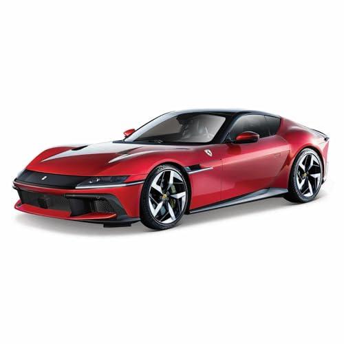 Bburago - Ferrari 12 Cilindri, Auto Diecast in Scala 1:43, Replica Dettagliata del V12 Cavallino Rampante, Design Elegante e Sportivo, Licenza Ufficiale Ferrari, Età Consigliata 3+ Anni