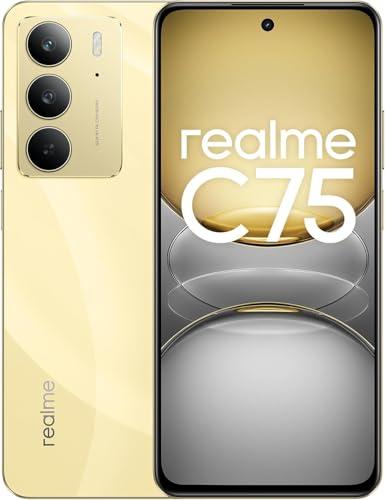 realme C75 Smartphone 8+256GB, Resistenza Ultra alla Polvere e all'Acqua IP69, Vetro ArmorShell, Batteria 6000mAh, Fotocamera con AI da 50 MP, Display da 6,72