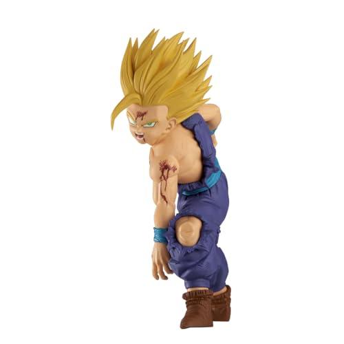 Banpresto Gohan Super Saiyan Vs Cell, Dragon Ball Z, Match Makers 10 cm, BP28683P Multicolore, figura da collezione, ideale per i fan degli anime