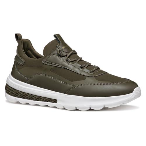 Geox U SPHERICA ACTIF D, Scarpe da Ginnastica Uomo, Military, 42 EU