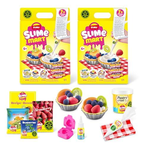 Slime Mart (busta piccola) (CROSTATA DI FRUTTA) di ZURU, Confezione da 2