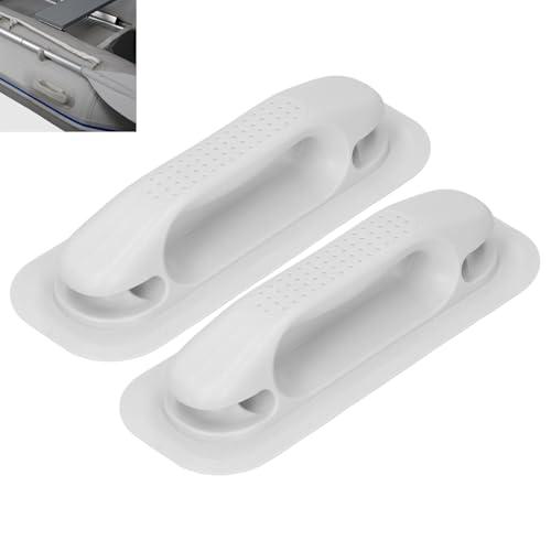 Hapivida Maniglia per Kayak, Maniglia in PVC Portatile per Barca Gommone, Corrimano per Kayak, Canoa e Zattera, 2 Pezzi, Accessorio per Pesca e Navigazione