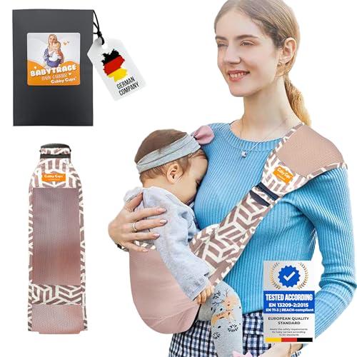 Cintura ergonomica per marsupio per bambini di Kangaroo - marsupio per bambini fino a 15 kg, sistema di trasporto per seggiolino in anca baby