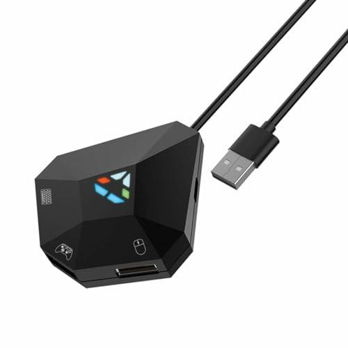 Adattatore per tastiera e mouse da gioco per console di gioco, adattatore per tastiera e mouse compatibile con Nintendo Switch, con PS4, PS3, Xbox One, Xbox 360