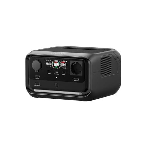 EcoFlow Centrale elettrica portatile RIVER 3 Plus, batteria LFP 286Wh-858 Wh, uscita 1200W, UPS <10 ms, il prodotto è inutilizzato, solo una parte dell'imballaggio è difettosa-Ricondizionato