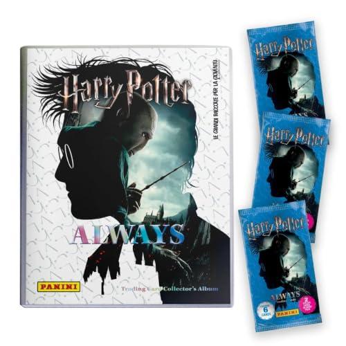 Harry Potter Always Trading Card - Starter Pack Panini [Raccoglitore + 3 Bustine + 2 Card Limited Edition]
