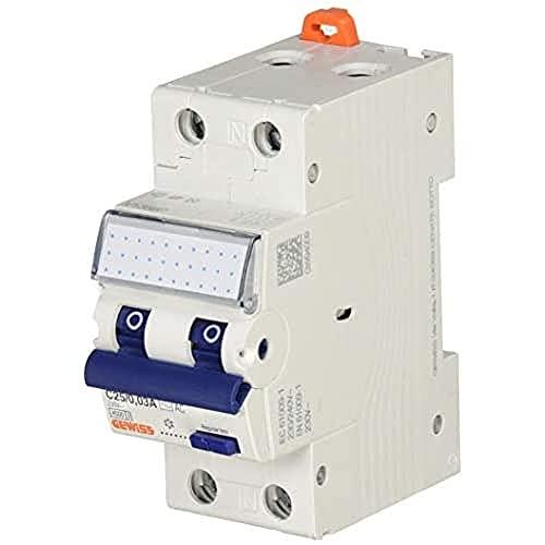 Gewiss Interruttore Magneto-Termico Differenziale 25A, DIN Rail