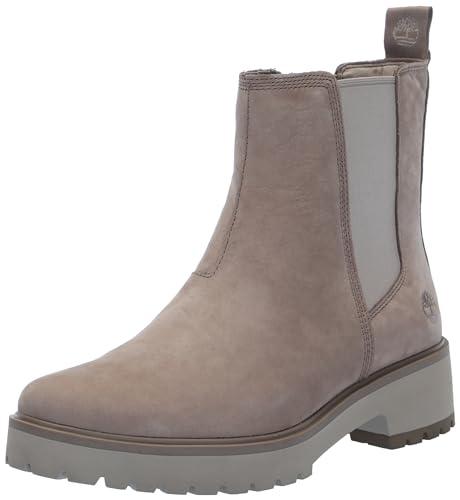Timberland Carnaby Cool, Stivali Chelsea Donna, Taupe Gray, 38.5 EU