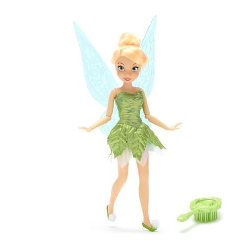 Disney Store Official Bambola Classica Trilli, Peter Pan, 29 cm, Bambola snodabile con Vestito Elegante e Ali particolareggiate; Spazzola Giocattolo Inclusa. Prodotto Adatto a Bimbi dai 3 Anni in su