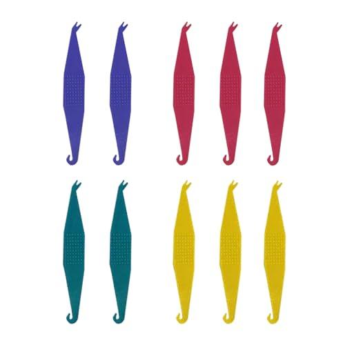 Posizionatori elastici dentali in gomma per parentesi graffe usa e getta in plastica ortodontica, 10 pezzi, multicolore