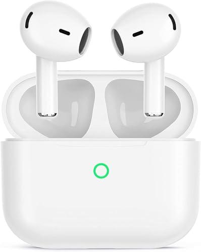 Cuffie Bluetooth, Auricolari Bluetooth 5.3 In Ear Cuffiette con 4 Cancellazione Rumore Mic, 48 Ore Wireless HiFi Stereo, IP7 Impermeabili Controlli Tattili Cuffie Senza Filo per iPhone Galaxy Android