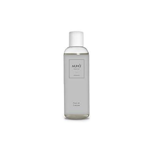 Ricarica Diffusore Di Profumo Di Muhà Da 200Ml. Refill Realizzato In Plastica, Dimensioni: Phi 44 H 162 Mm. Oggetto Di Colore Grigio E Frangranza: Fiori Di Cotone. La Referenza È Rc38