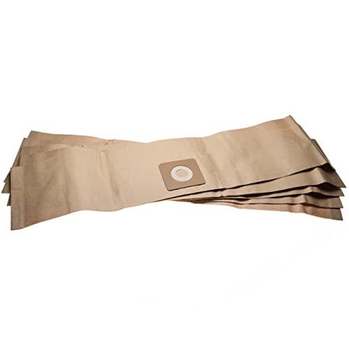 vhbw 5x sacchetti compatibile con Bosch UniversalVac 15 aspirapolvere - in carta, 85.95cm x 19.9cm, marrone