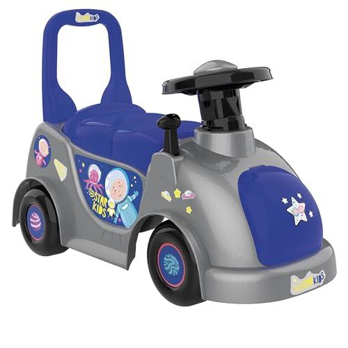 Chicos - Starkids Ride-On per Bambini | Macchina Blu Cavalcabile per Bambini a spinta | Gioco Prima Infanzia con cassetto per trasportare i giocattoli | Cavalcabile bambino 1 2 3 anno (35208)