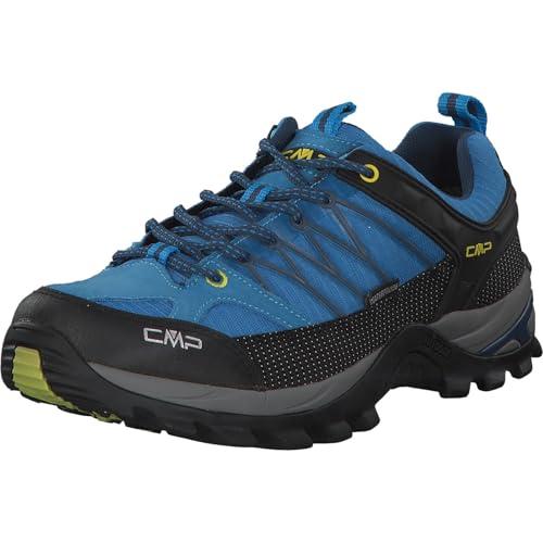 CMP Rigel Low Trekking Shoes Wp, Scarpe da trekking Uomo, Indigo-Marine, 45 EU