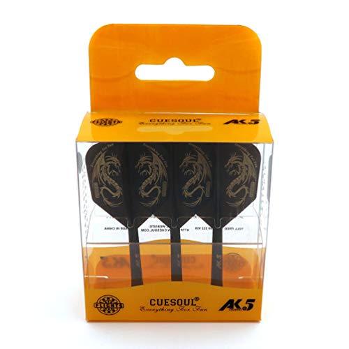 CUESOUL ROST Personalizzato Dartpfeile Integrato Schäfte Shaft And Darts Flight Medium, Set di 3 Pezzi Dragon Pattern (CSAK-5JL1-S)