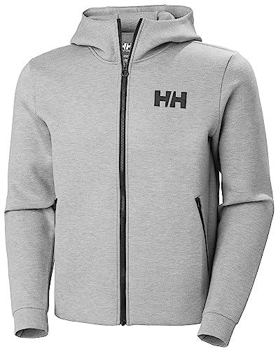 Helly Hansen Uomo Giacca Hydropower Ocean Zip Intera 2.0, XL, Grigio Melange
