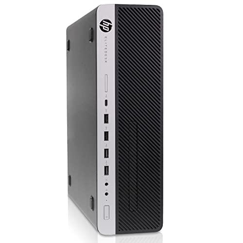 HP EliteDesk 800 G4 SFF PC Computer Desktop, Intel i7-8700, Memoria Ram 16GB, Disco SSD 512GB Windows 11 Pro (Ricondizionato)