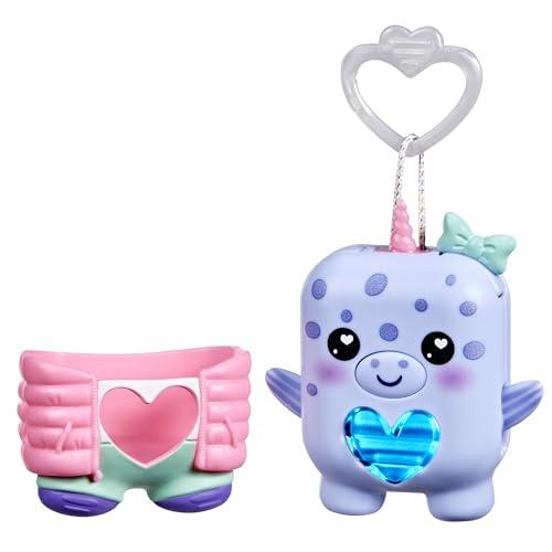 Hasbro Nano-Mals, Blubby il narvalo, cucciolo elettronico antistress