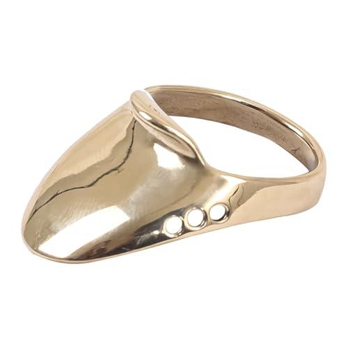 CENPEK Chiave per Dita, Protezione per tiro con L'Arco, Protezione per Dita, Protezione per tiro con L'Arco, Anello in Lega per tiro con L'Arco, Anello in Rame, Anello per Pollice