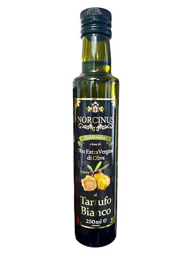 Norcinus 1X - Tartufi norcinus | Pregiato Olio al Tartufo bianco 250ml | Trasforma ogni piatto in un capolavoro Gourmet