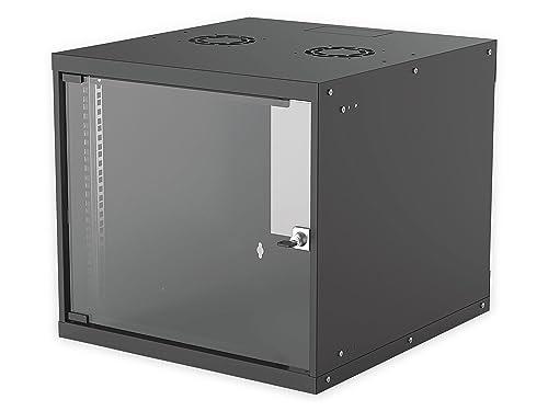 Intellinet 714808 48,26 cm (19 Pollici) a Muro Basic Line 9 He 487 (H) x 540 (L) x 560 (P) mm Flat Pack Classe di Protezione IP20 Nero
