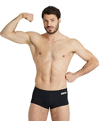 ARENA Solid Team Costume Uomo Piscina, Costume da Bagno ad Asciugatura Rapida, Pantaloncini da Bagno in Tessuto MaxLife Eco con Massima Resistenza al Cloro e Protezione UV UPF 50+