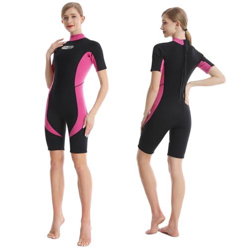 Glimilife Mute Uomo Donna, Muta sub Shorty Uomo 3mm/Muta Intera in Neoprene da Donna Corpo Intero in Acqua Fredda Mantieniti al Caldo per Immersioni Surf Snorkeling Kayak