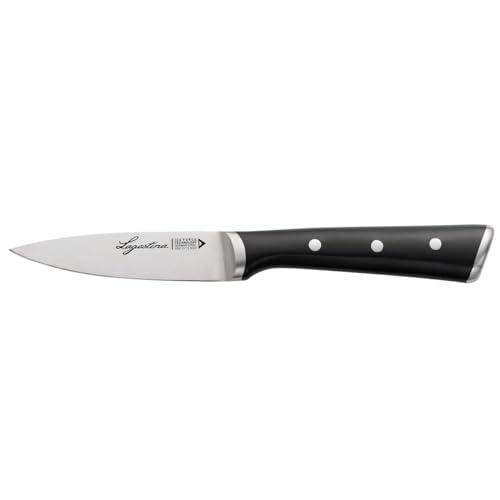 Lagostina Iceforce, Coltello Spelucchino 9 cm in Accaio Inox con Lama Raffreddata, Coltello da Cucina Ideale per Pelare e Tagliare Ogni Tipo di Ingrediente, Resistente alla Corrosione