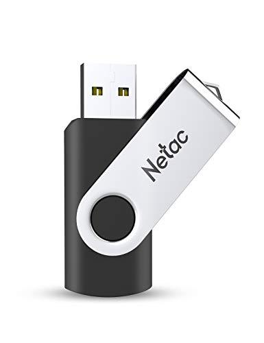Netac 256G Chiavetta USB 3.0，Rotazione a 360 ° Pen Drive，USB Flash Drive Velocità di Lettura fino a 90 MB/s，Thumb Drive Memoria Stick