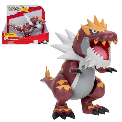 Bandai Pokémon Statuetta Rexilius, 30 cm, leggendarie, 30 cm, grande figura Rexilius (Tyrantro), giocattolo per bambini da 4 anni in su, JW3422