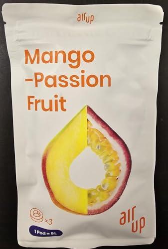 Generisch 3 x Pod Mango-Maracuja Original Pod, accessori per borraccia, pastiglie aromatizzate, 0 calorie (mango-maracuja)