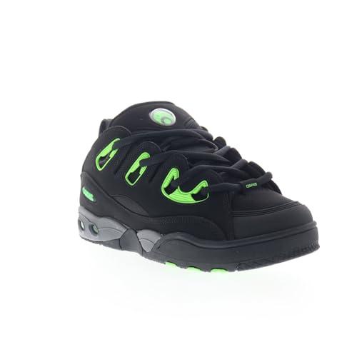 Osiris Scarpe da Skate D3 E da Uomo, Nero/Antracite/Verde, 43 EU