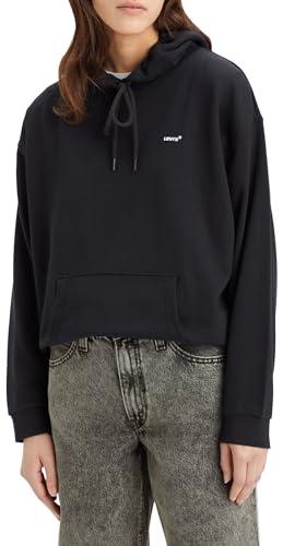 Levi's Everyday Hoodie Felpa con Cappuccio, Caviale, S Donna