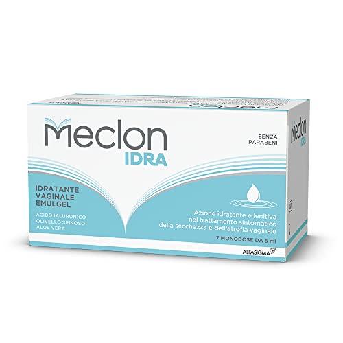 MECLON IDRA EMULGEL, Emugel Monodose 5 ml, Applicazione Vaginale, Azione Idratante e Lenitiva nel Trattamento della Secchezza Vaginale