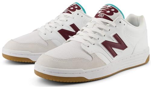 New Balance Sneakers Uomo 480, Bianco, 44