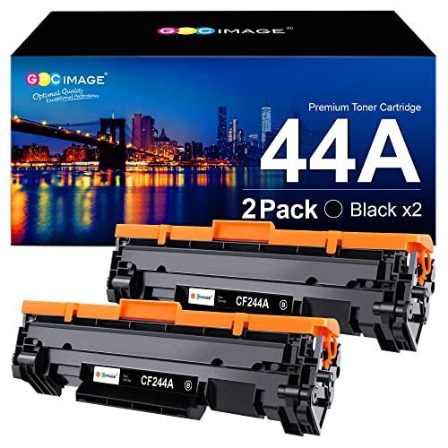 GPC Image 44A Compatibili Sostituzione per HP 44A CF244A Cartucce di Toner per HP Laserjet Pro MFP M15a M28a M28w M15w (Nero, 2-Pack)