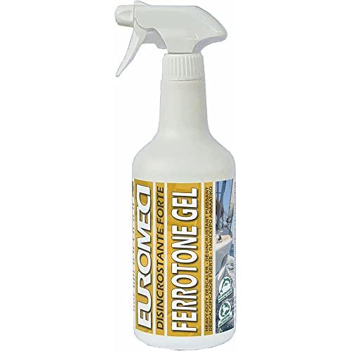 Euromeci Ferrotone Gel, Disincrostante energico in Gel, 750 ml
