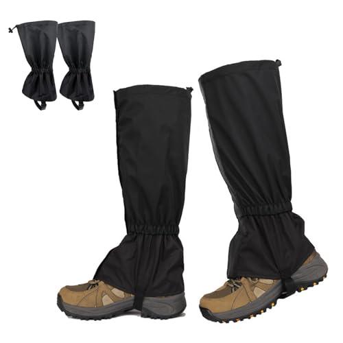 Ghette da Escursionismo,Ghette Impermeabili Calde Outdoor da Sci,Ghette Impermeabili,Ghette per Gambe Impermeabili,Ghette per Esterni Regolabile Impermeabili Traspiranti Protezione per Arrampicata,Sci
