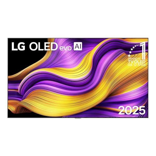 LG OLED evo AI G5 TV 83 pollici, Smart TV 4K, Staffa a muro inclusa, Processore α11 Gen2, Brightness Booster Ultimate, webOS con AI, Dolby Vision e Atmos, VRR e GSYNC 4K@165Hz, OLED83G54LW 2025
